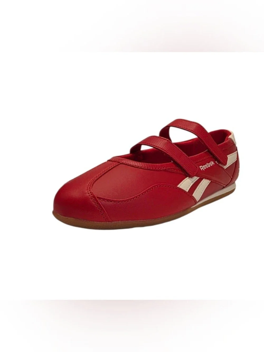 New Reebok Red Mary Jane Ballet Sneakers Double Strap Shoes Women's Sizes